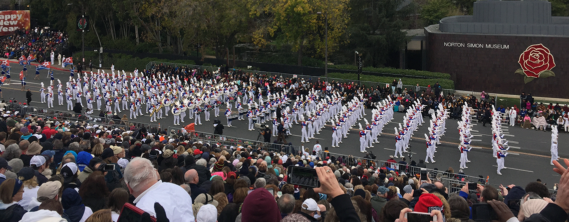 BOA Honor Band Performing in the Tournament of Roses Parade® with Music Travel Consultants
