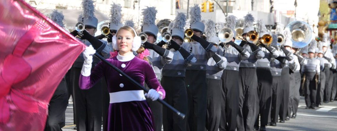 Marching Band Travel to Macy’s Thanksgiving Day Parade with Music Travel Consultants