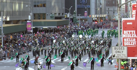 Macy's Thanskgiving Day Parade Band Travel