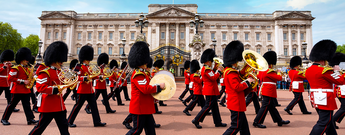 London has a program of events that celebrates the marching arts. 