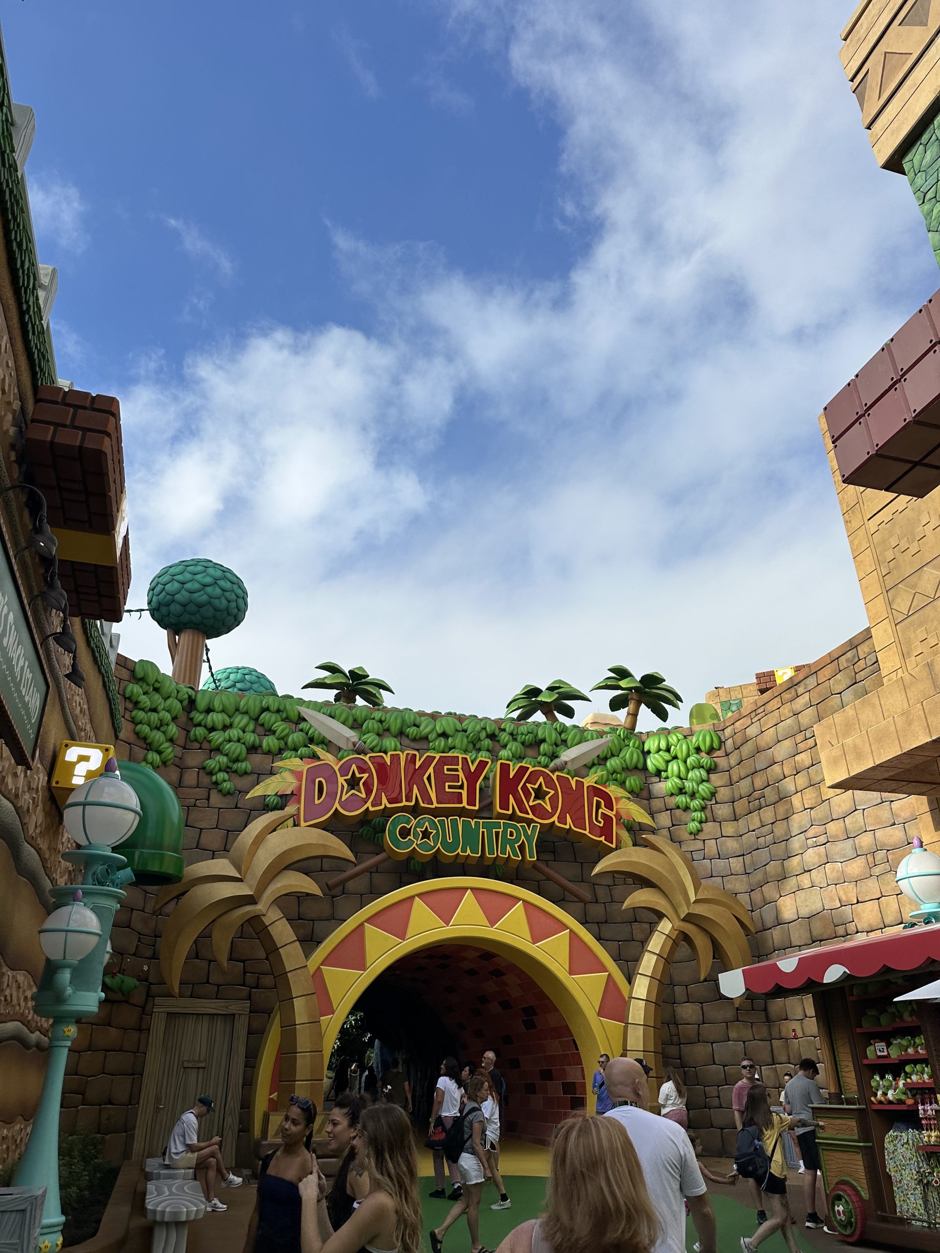 Entrance to Donkey Kong Country in Universal Epic Universe
