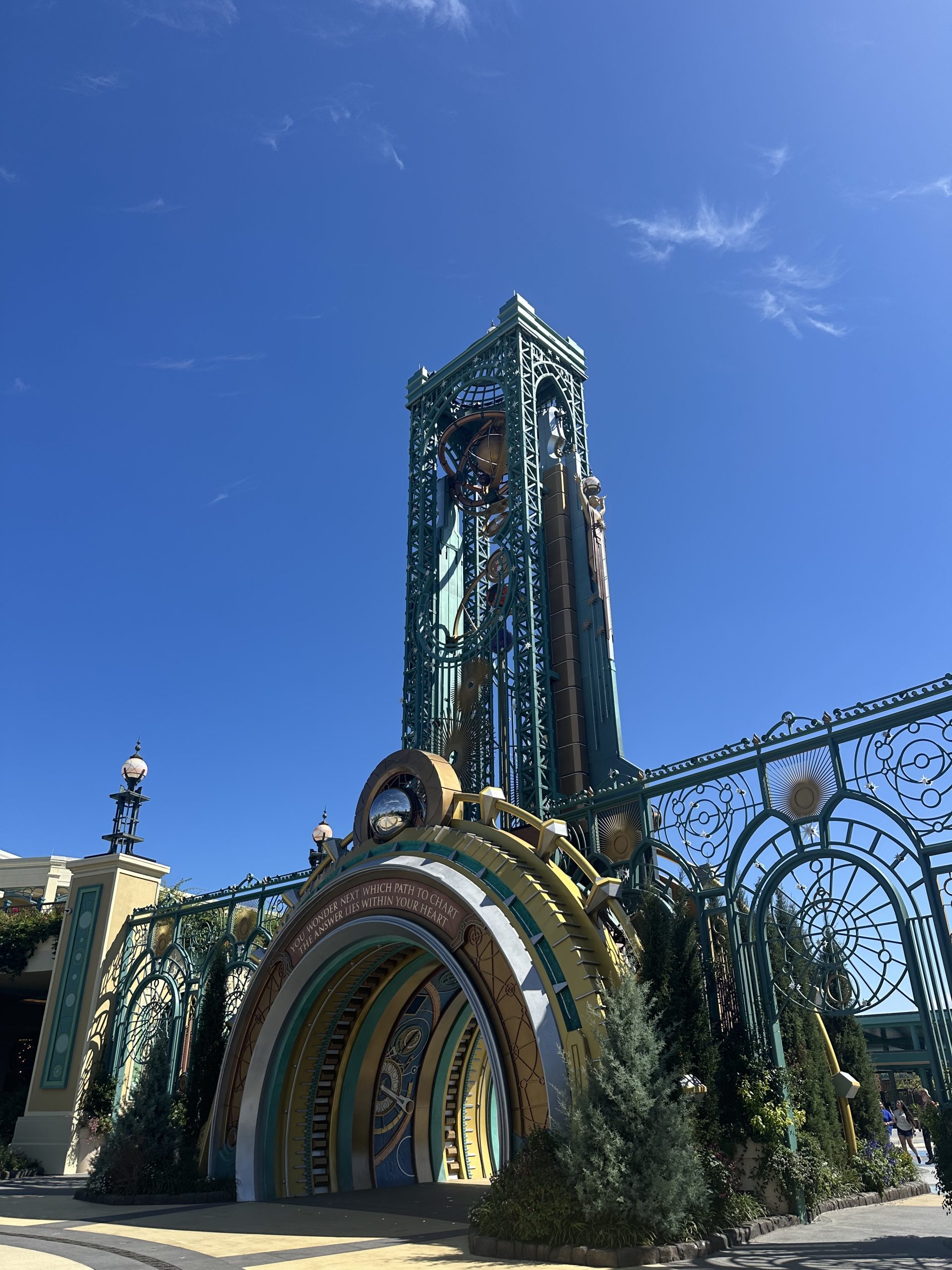 Entrance portal to Universal Epic Universe