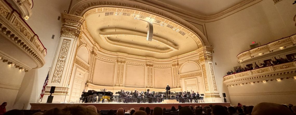 interior of Carnegie Hall