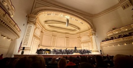 interior of Carnegie Hall