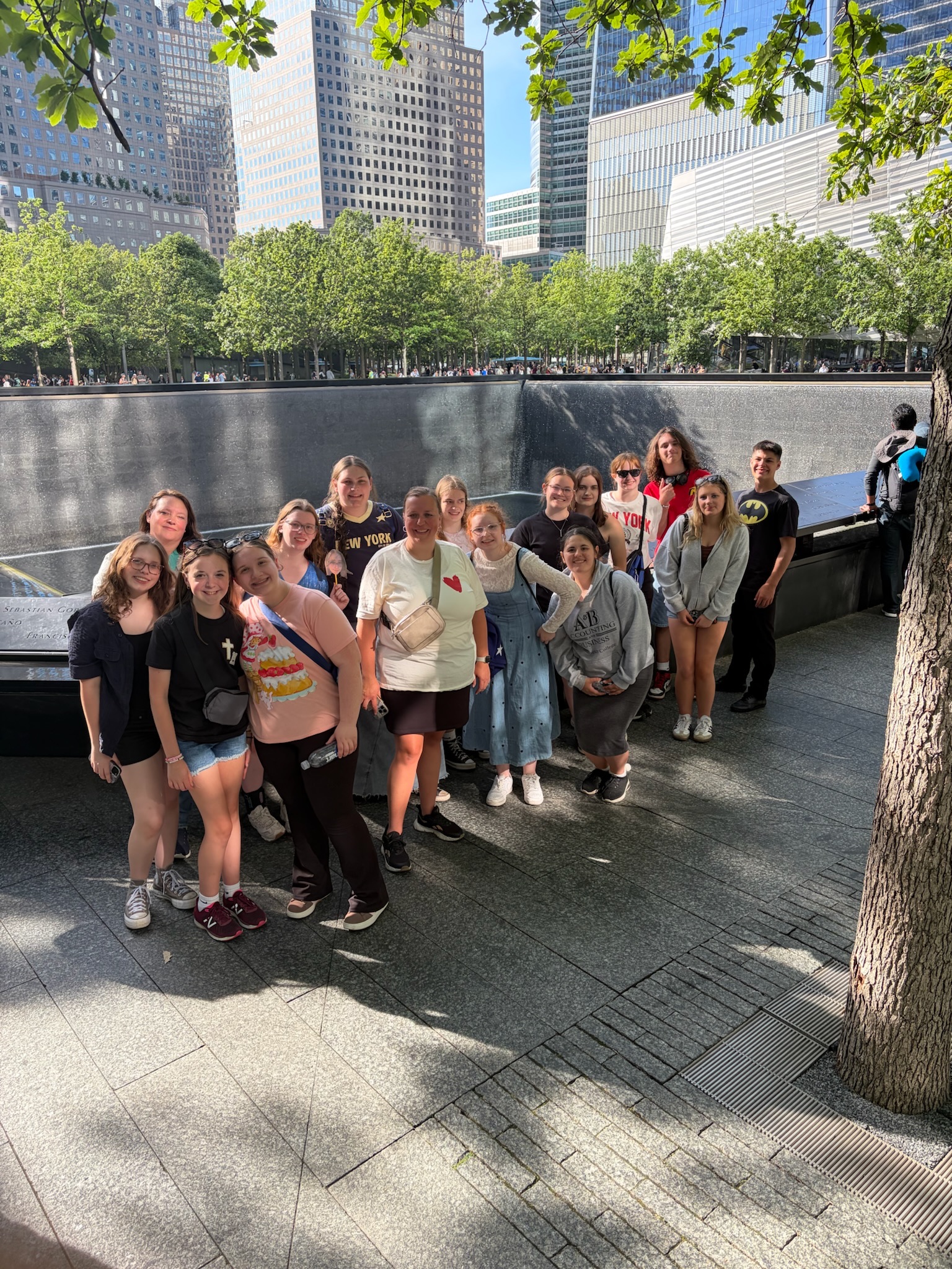 Choir students at The EDGE in New York City