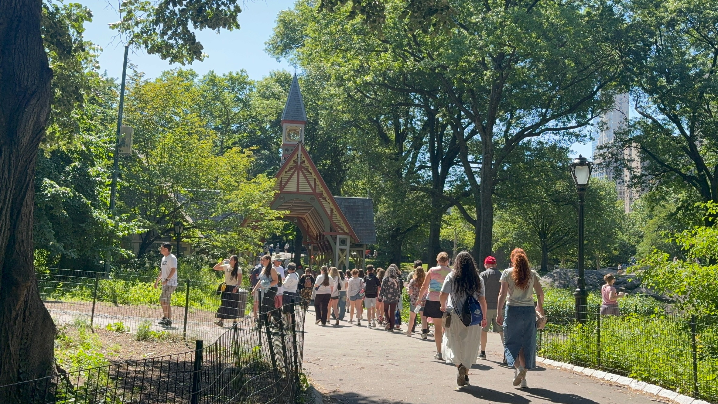 Choir group in Central Park