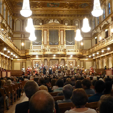 The Golden Hall in the Musikverein