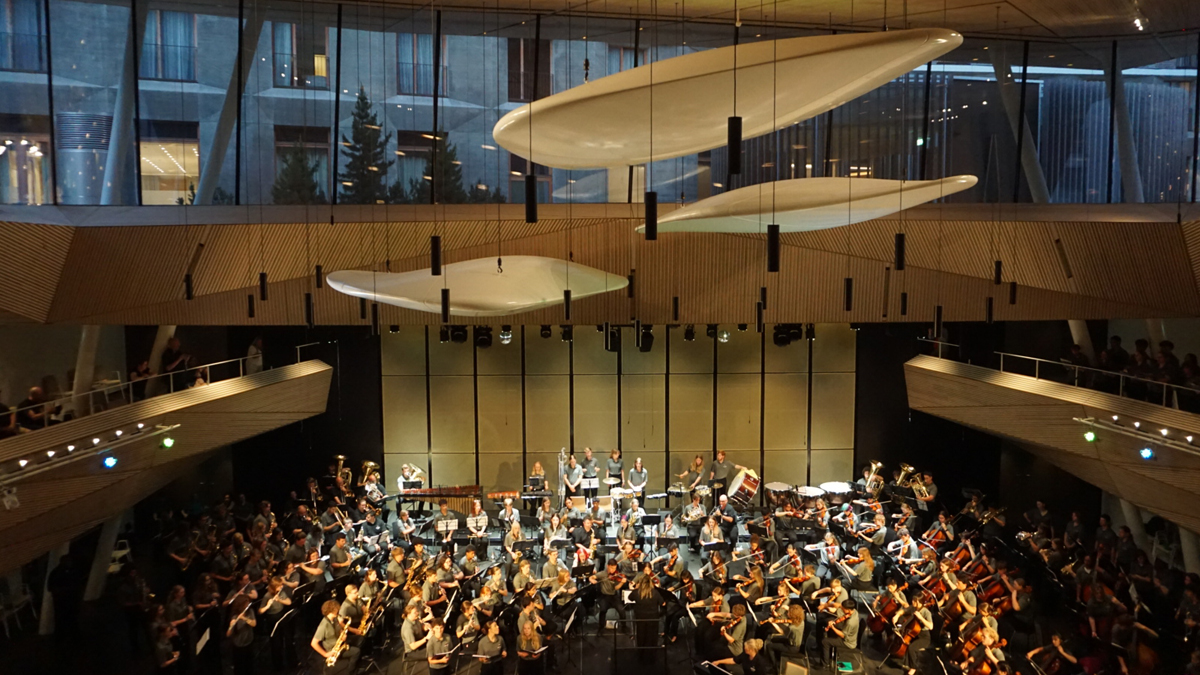 Andermatt Concert Hall Performance Travel for Student Music Groups