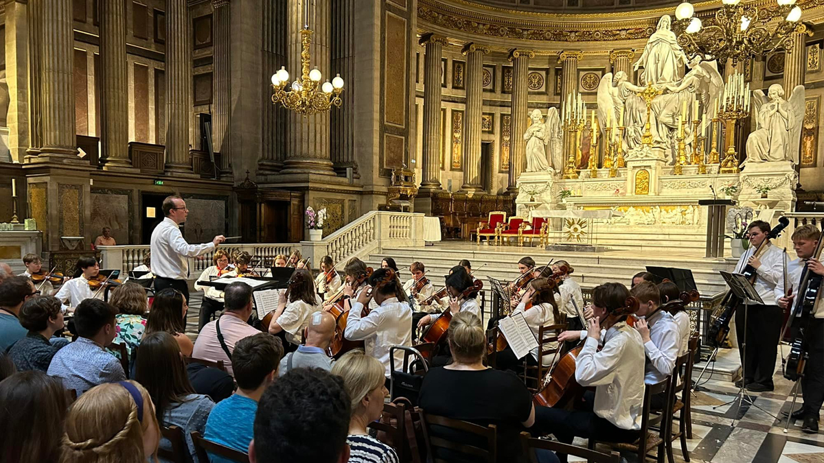 La Madeleine Church Paris Music Trips