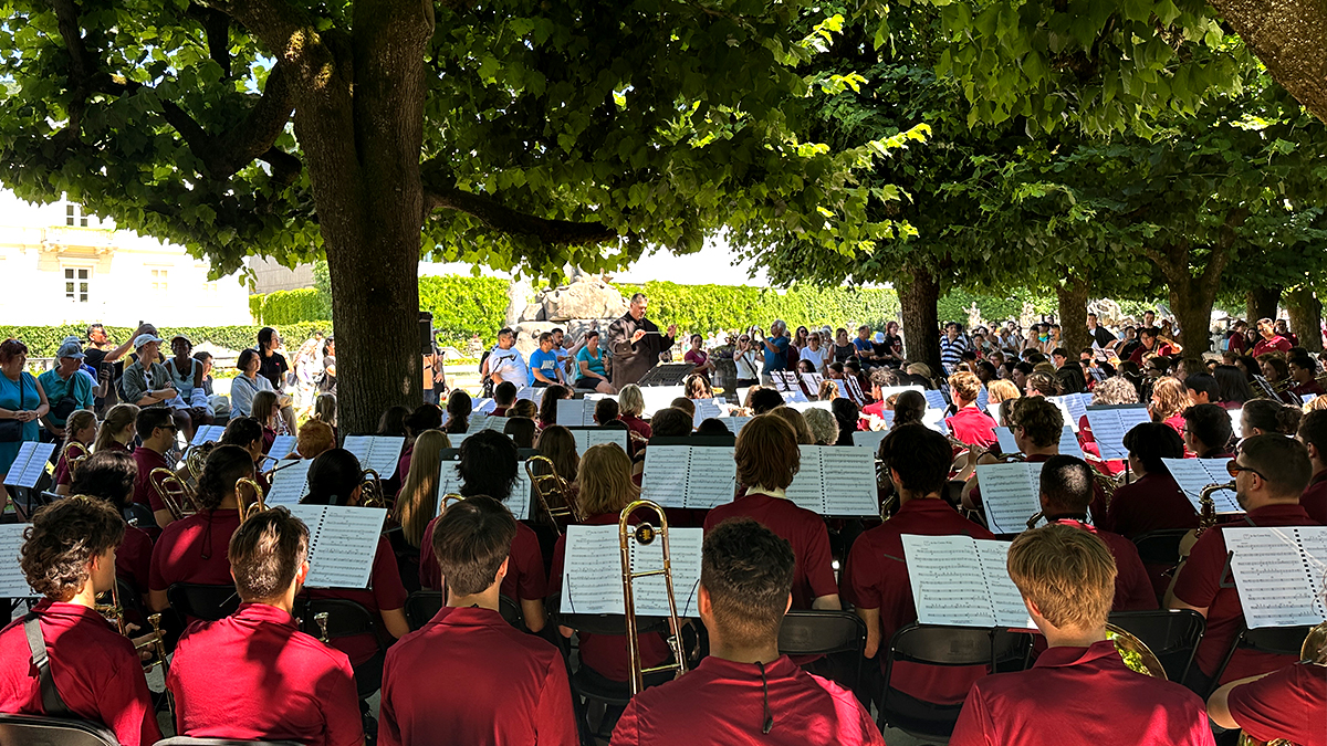 Mirabell Gardens Performance Travel for Student Music Groups