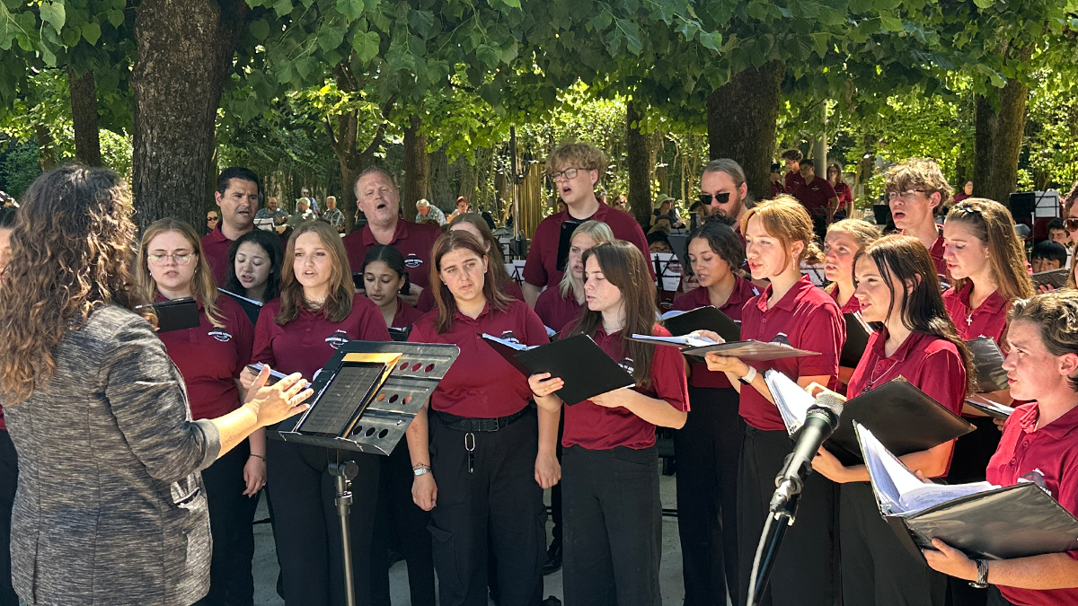 Mirabell Gardens Performance Travel for Student Music Groups