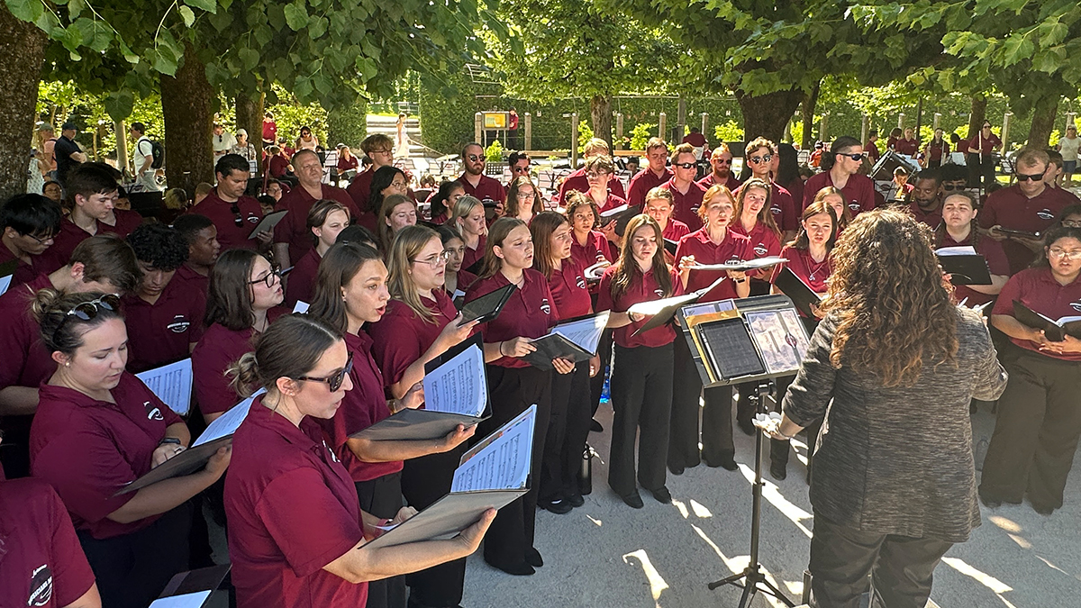 Mirabell Gardens Performance Travel for Student Music Groups