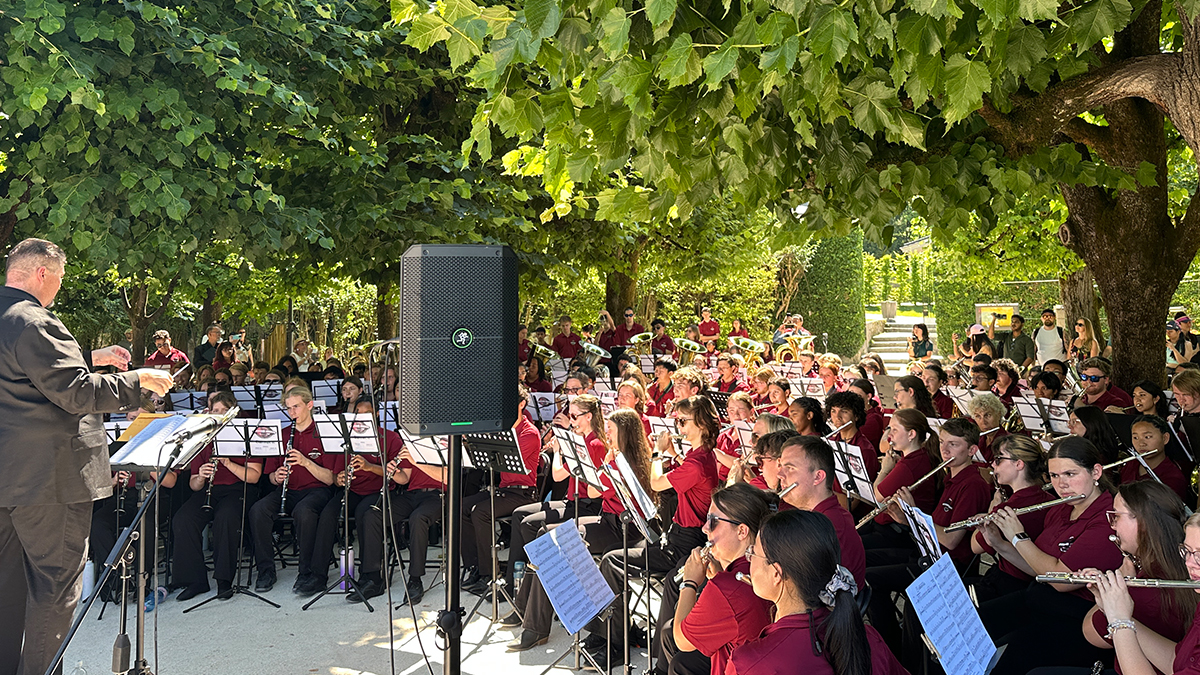 Mirabell Gardens Performance Travel for Student Music Groups