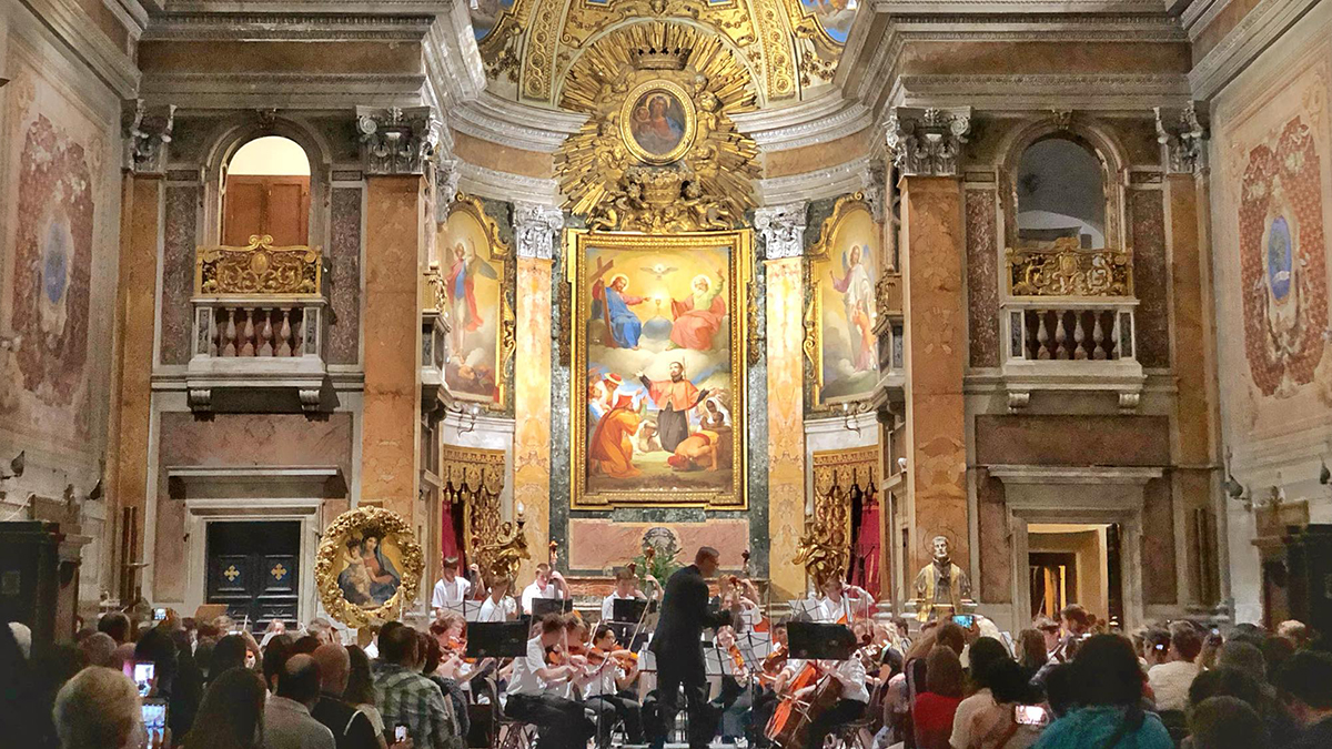 Oratory of San Francesco Saverio del Caravita Music Trips