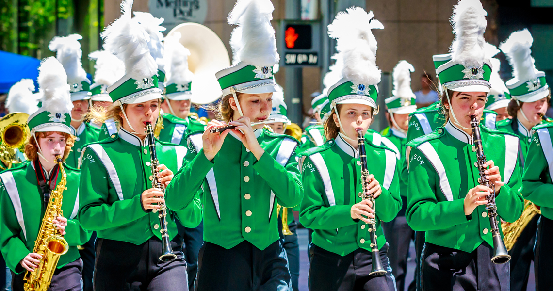 America's Thanksgiving Parade Marching Band Parade Performance Opportunities