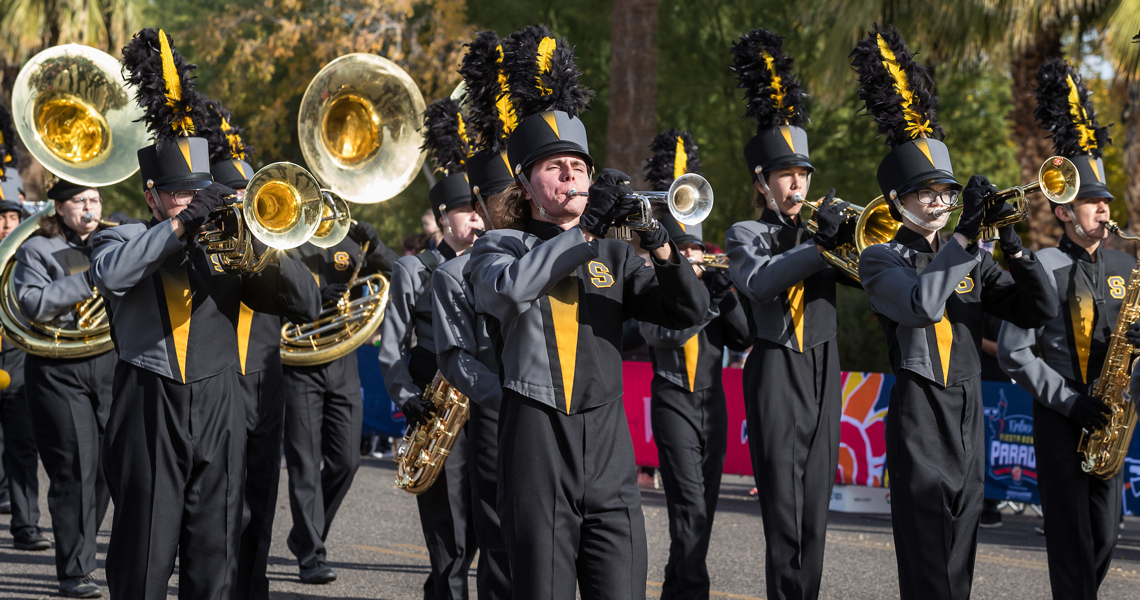 Fiesta Bowl Parade Marching Band Parade Performance Opportunities