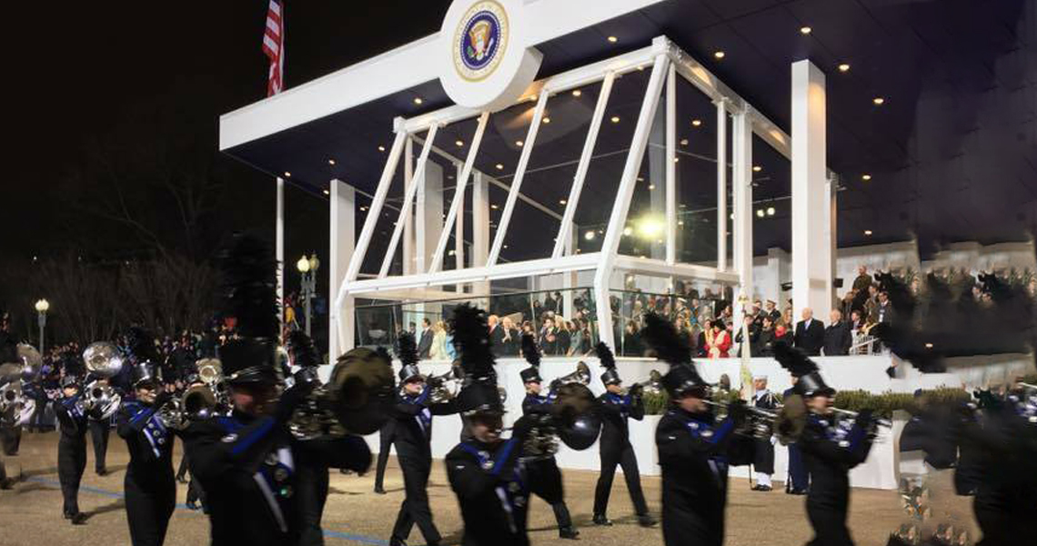 Presidential Inaugural Parade Marching Band Parade Performance Opportunities