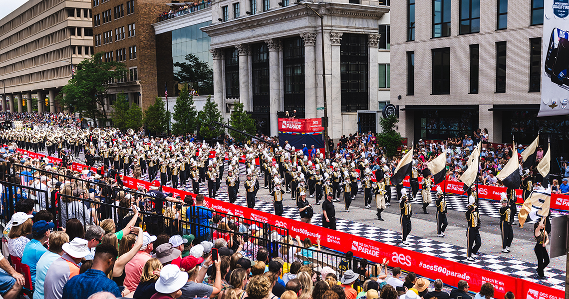 Indianapolis 500 Festival Parade Marching Band Parade Performance Opportunities