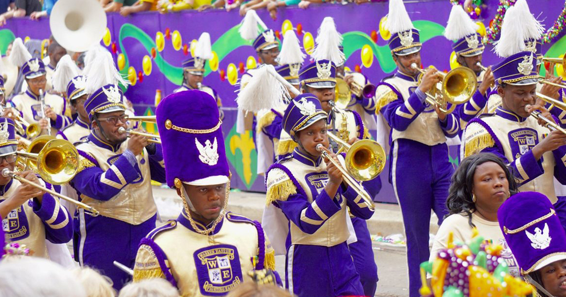Mardi Gras Parade Marching Band Parade Performance Opportunities