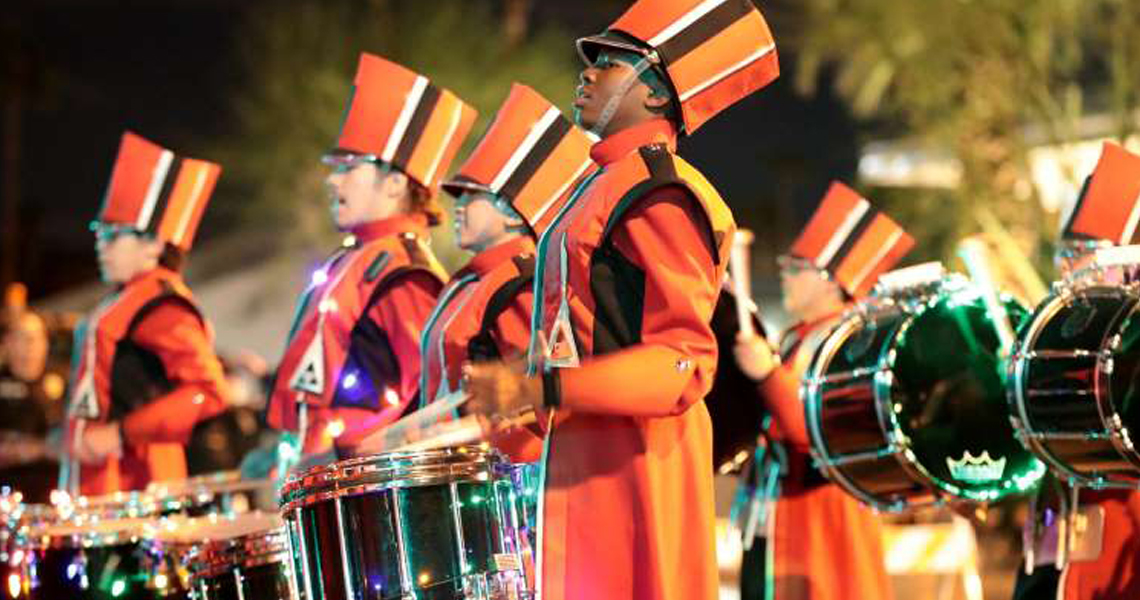 Palm Springs Festival of Lights Parade Marching Band Parade Performance Opportunities