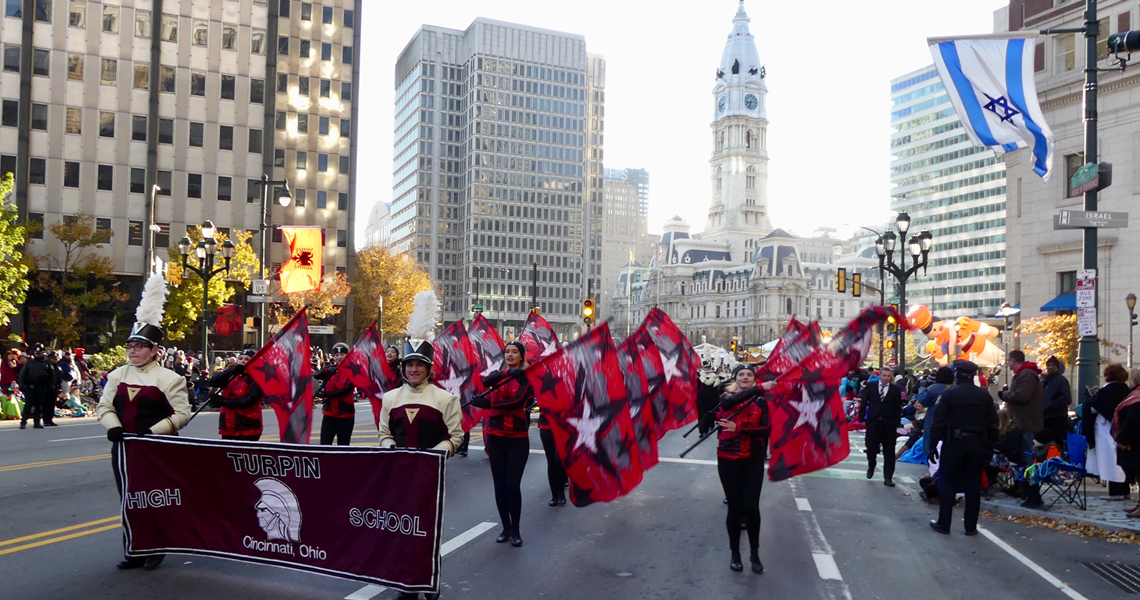 Philadelphia Thanksgiving Parade Marching Band Parade Performance Opportunities