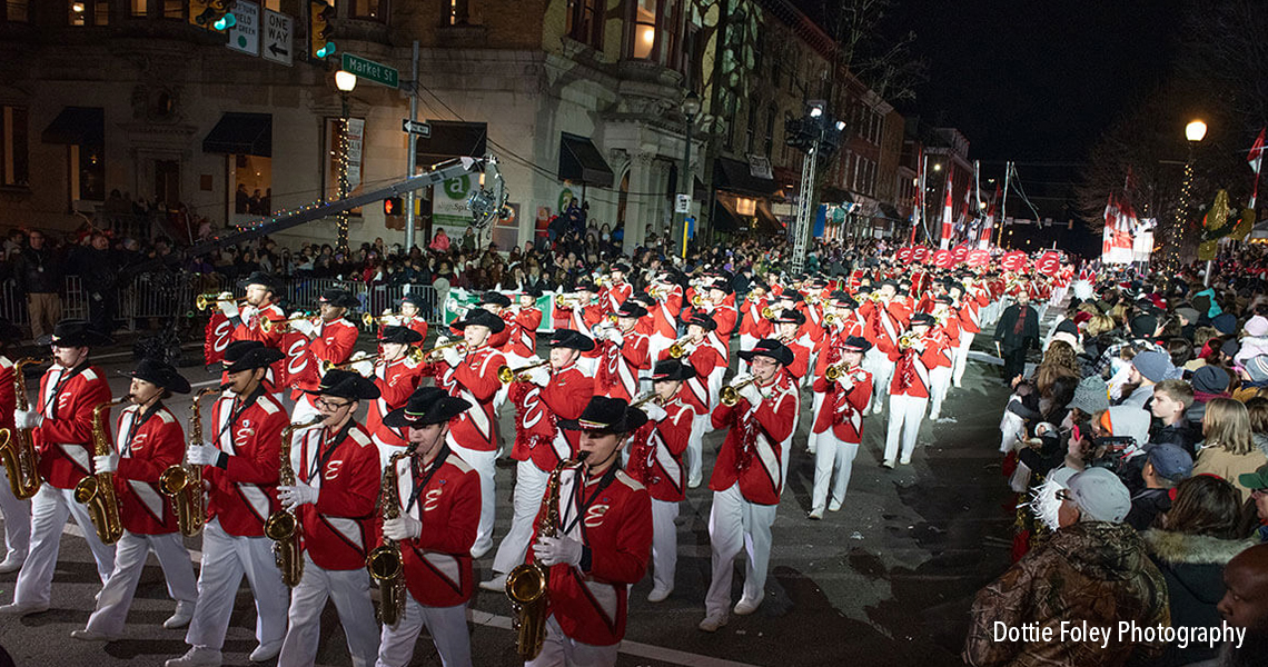 West Chester Old Fashioned Christmas Parade Marching Band Parade Performance Opportunities