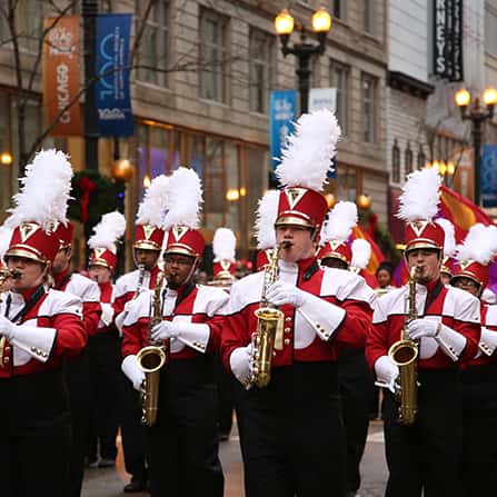 Chicago McDonald's Thanksgiving Parade Marching Band Tours