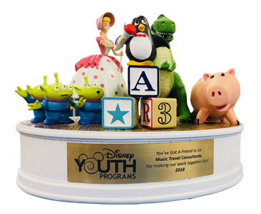 Disney You Got a Friend in Us Award