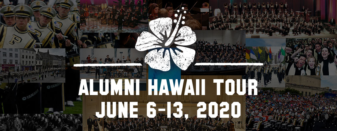 Purdue Band/Orchestra Honolulu Alumni Tour