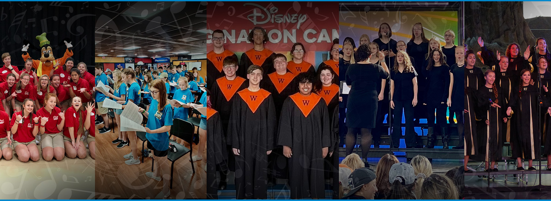 Disney Imagination Campus orchestra travel