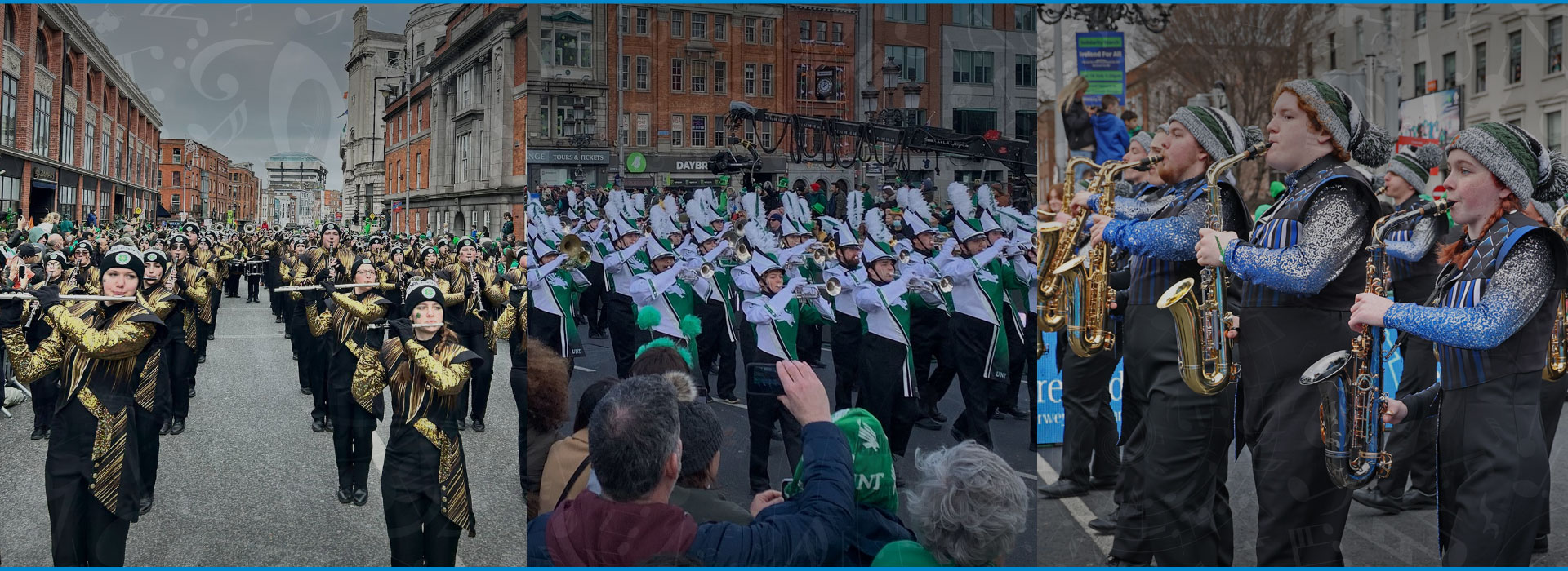 St. Patrick’s Day Parade Marching Band Trips