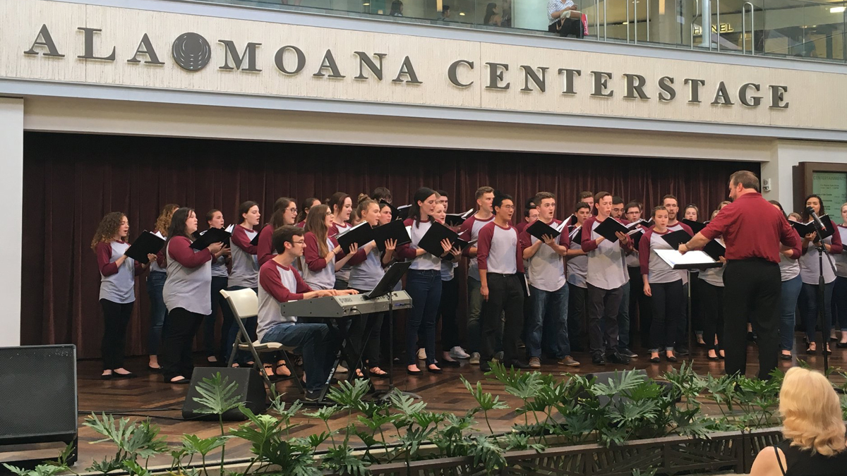 Student Choir Performance Opportunities to Ala Moana Center