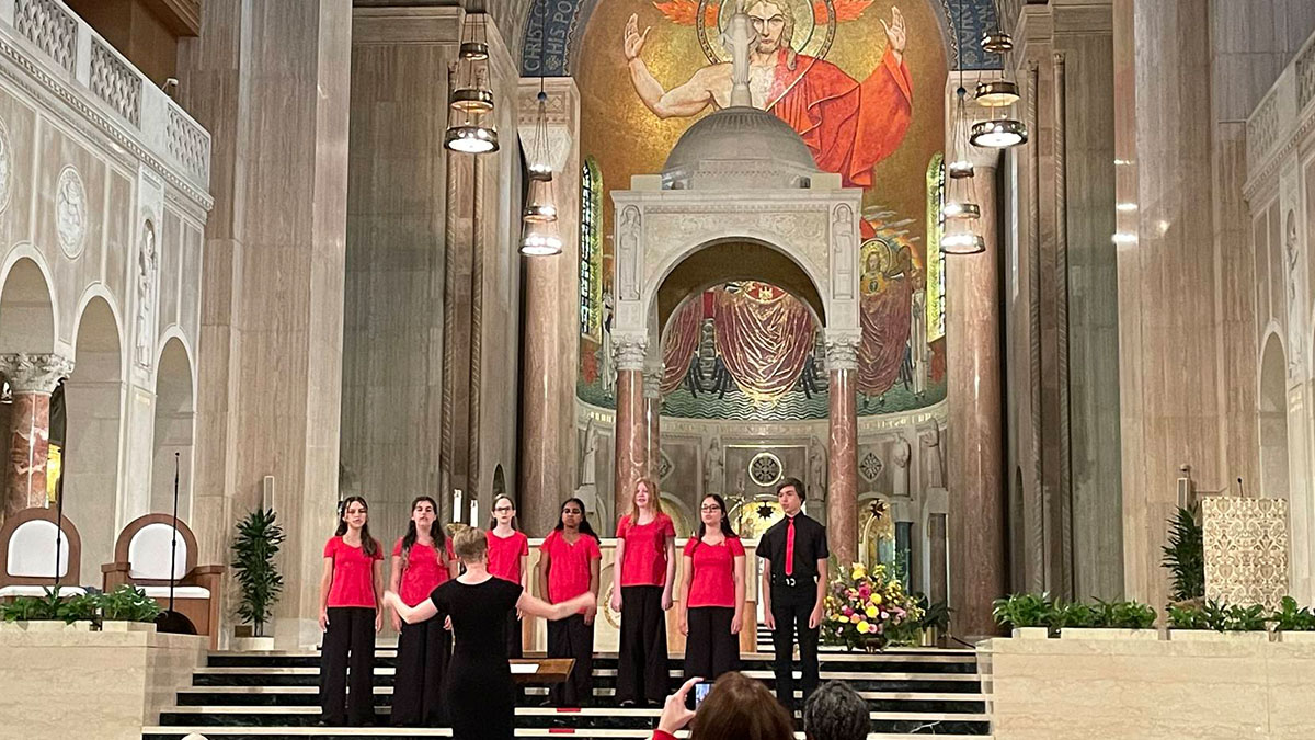Student Choir Performance Opportunities to Basilica of the National Shrine of the Immaculate Conception