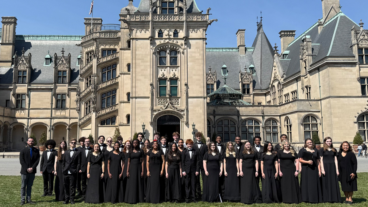 Student Choir Performance Opportunities to Biltmore Estate (Biltmore House), Asheville