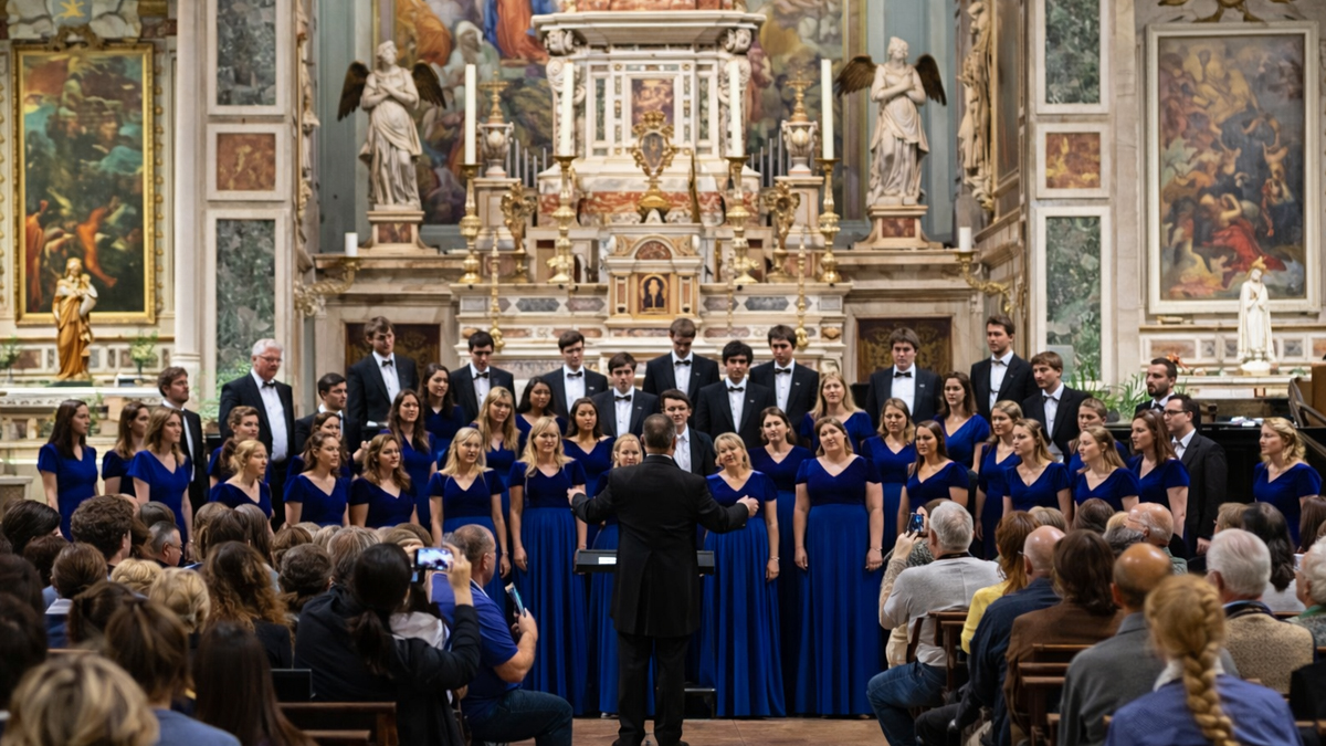 Student Choir Performance Opportunities to Chiesa di San Salvatore in Ognissanti, Florence