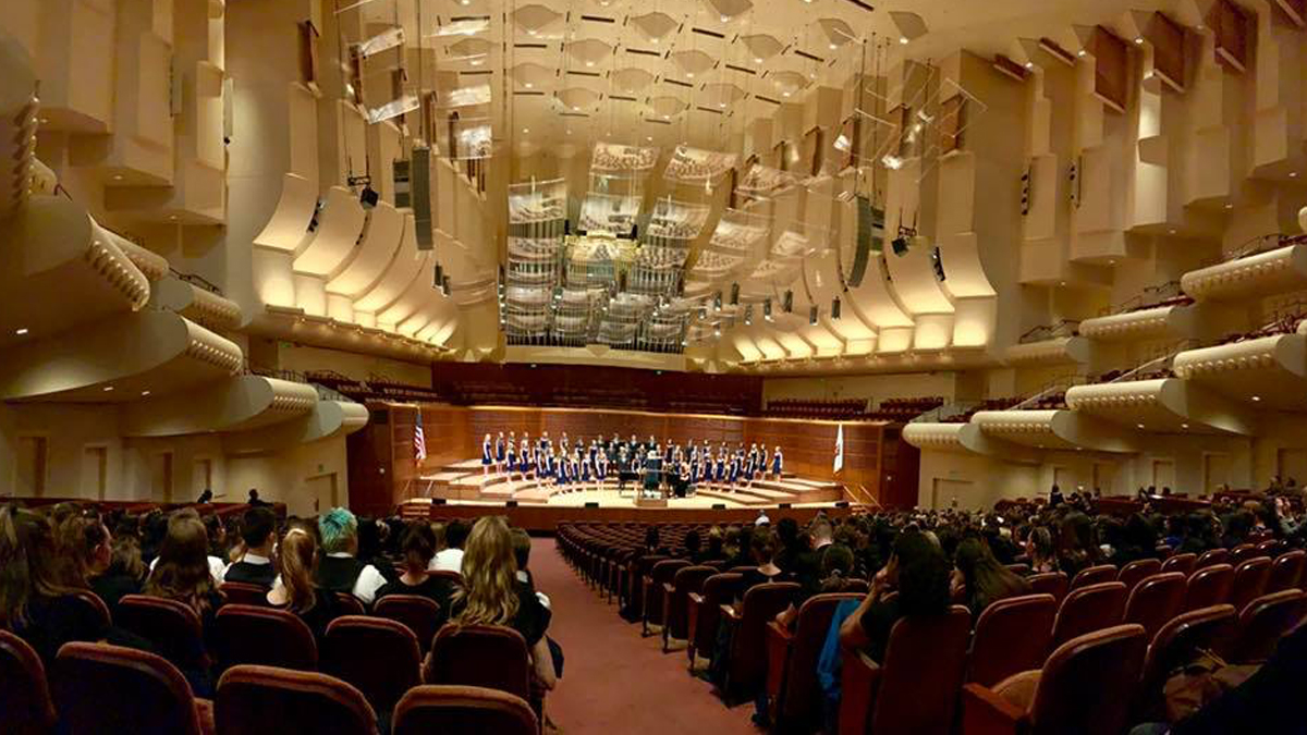 Student Choir Performance Opportunities to Davies Symphony Hall