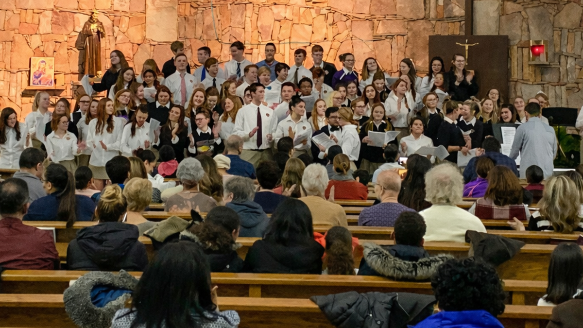 Student Choir Performance Opportunities to Holy Cross Church