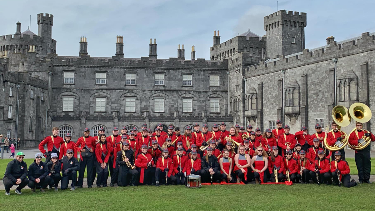 Student Choir Performance Opportunities to Kilkenny Castle Courtyard