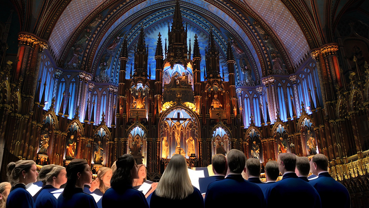 Student Choir Performance Opportunities to Notre-Dame Basilica, Montreal