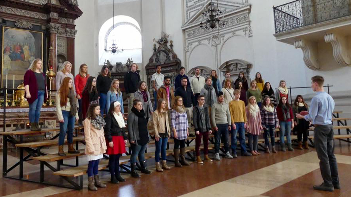 Student Choir Performance Opportunities to Salzburg Cathedral