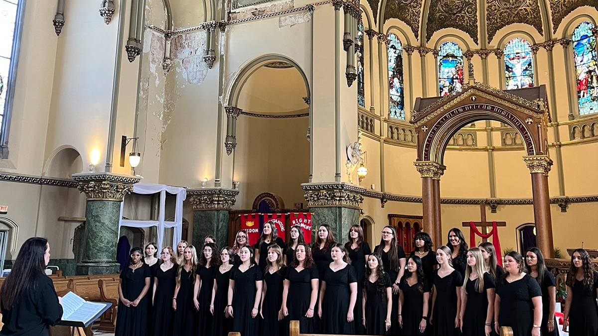 Student Choir Performance Opportunities to St. Josaphat Church, Chicago