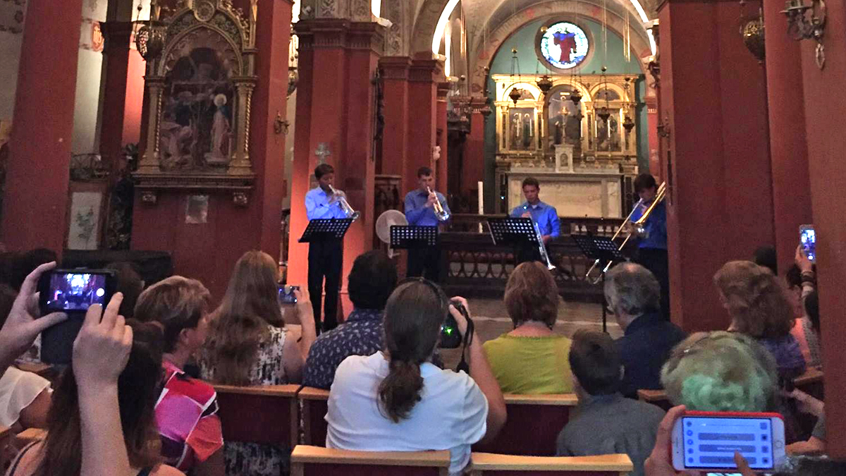 Student Choir Performance Opportunities to St. Mark's English Church