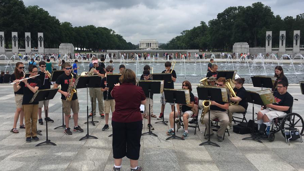 Student Choir Performance Opportunities to World War II Memorial