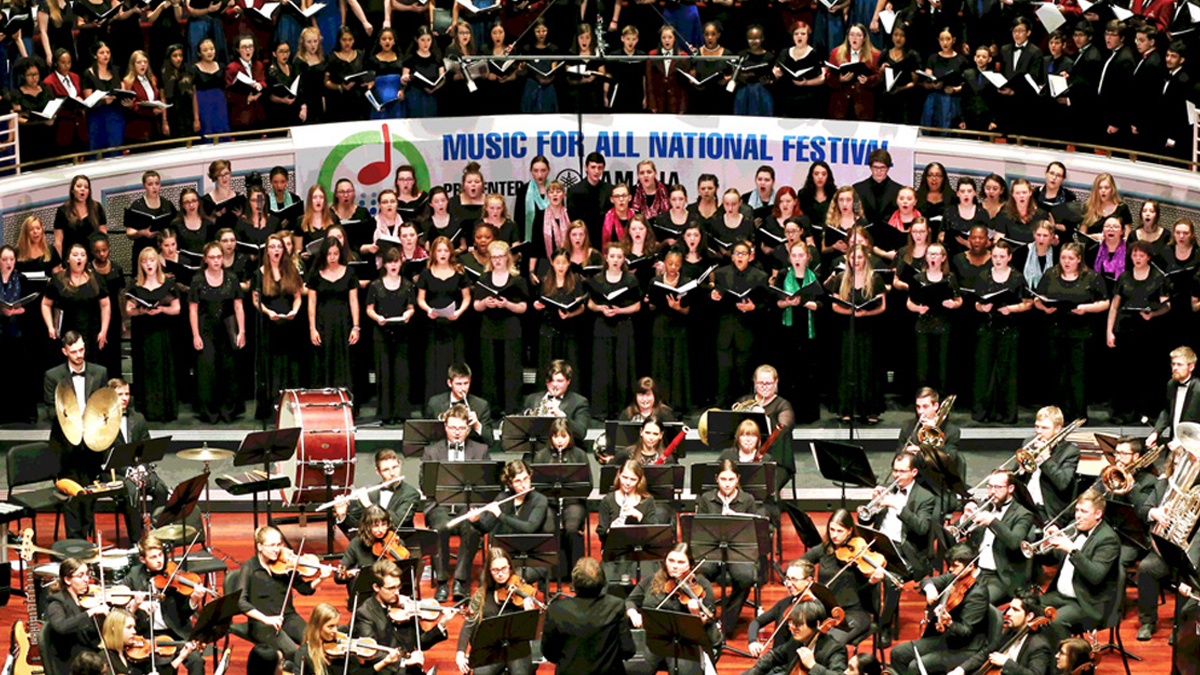 Music for All National Festival Performance Opportunities