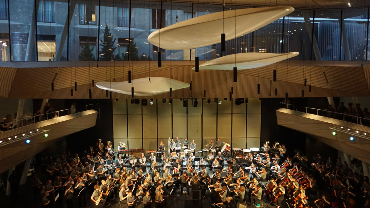Student Orchestra Performance Opportunities to Andermatt Concert Hall