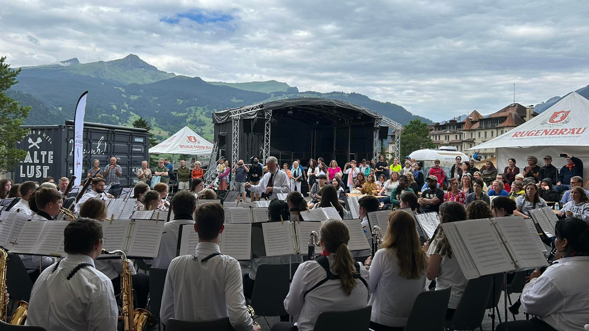 Student Orchestra Performance Opportunities to Eiger Rock, Grindelwald