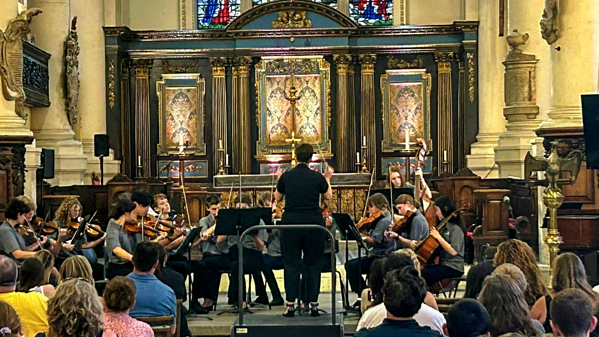 Student Orchestra Performance Opportunities to Church of the Holy Sepulchre