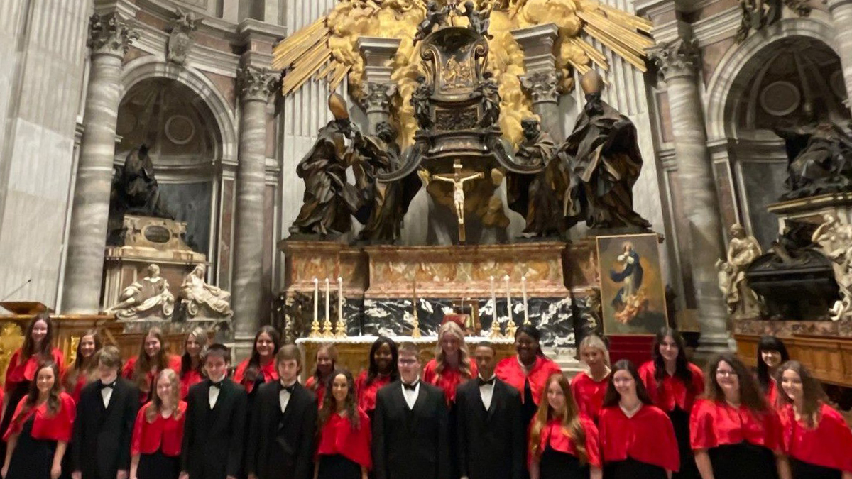 Student Orchestra Performance Opportunities to St. Peter's Basilica