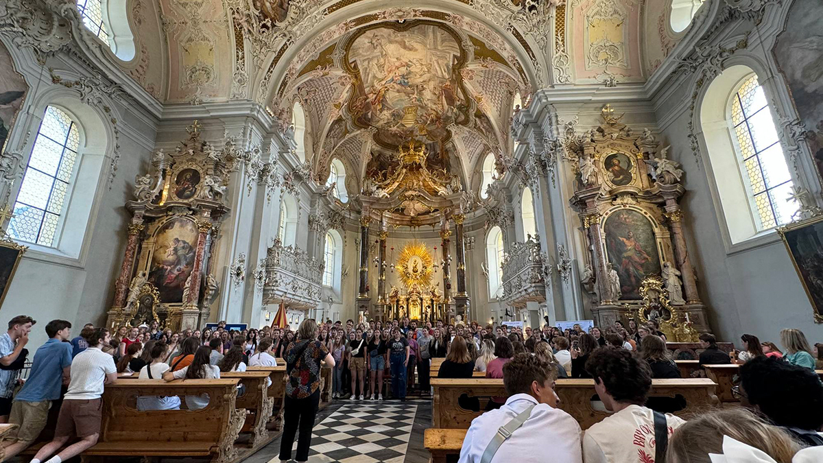 Student Orchestra Performance Opportunities to Wilten Abbey Basilica