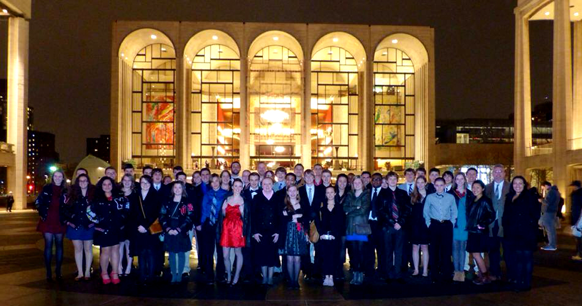 Lincoln Center New York City Music Trips